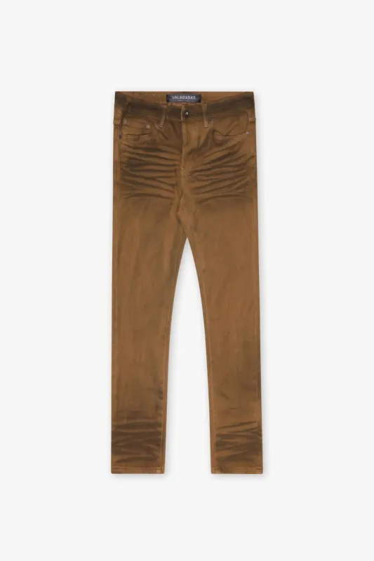 Mr.Flex Skinny Dark Brown Wash made by valabasas