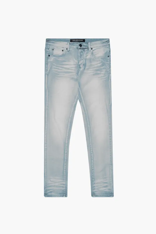 Moon Skinny Light Blue sold by valabasas