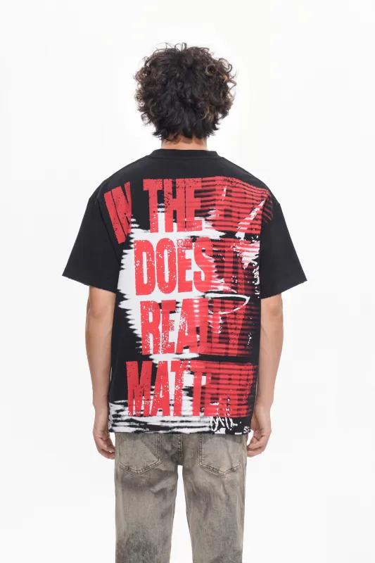 Purge Tee Black made by valabasas