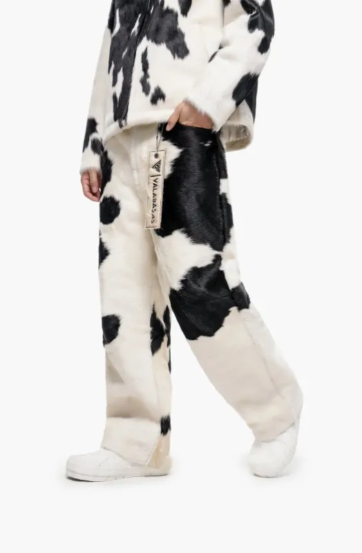 Trotto 100% Cowhide Pant – Black & White sold by valabasas