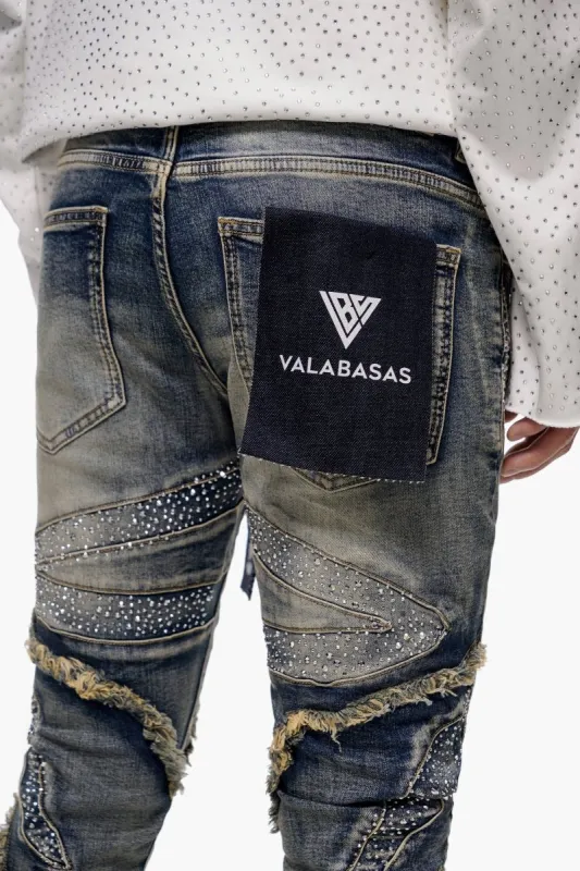 Dusk Stacked Vintage Blue Wash made by valabasas