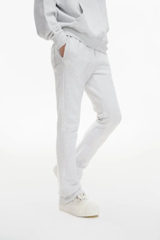 Mr. Fleece Stacked Light Grey sold by valabasas