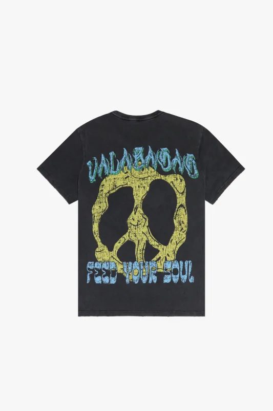 "SOUL FOOD" VINTAGE BLACK TEE sold by valabasas