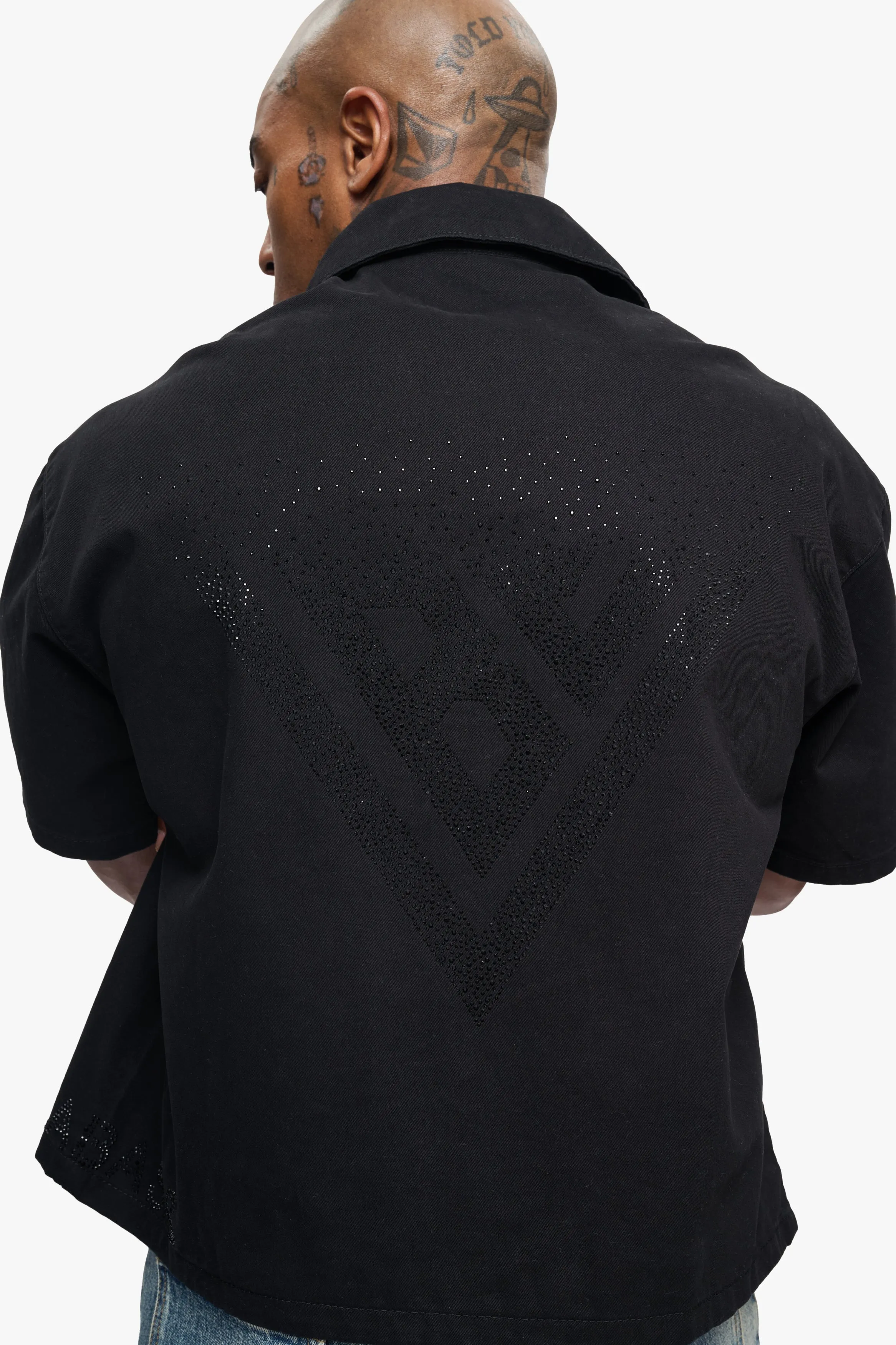 Shine Button Down Black sold by valabasas product image thumbnail 3