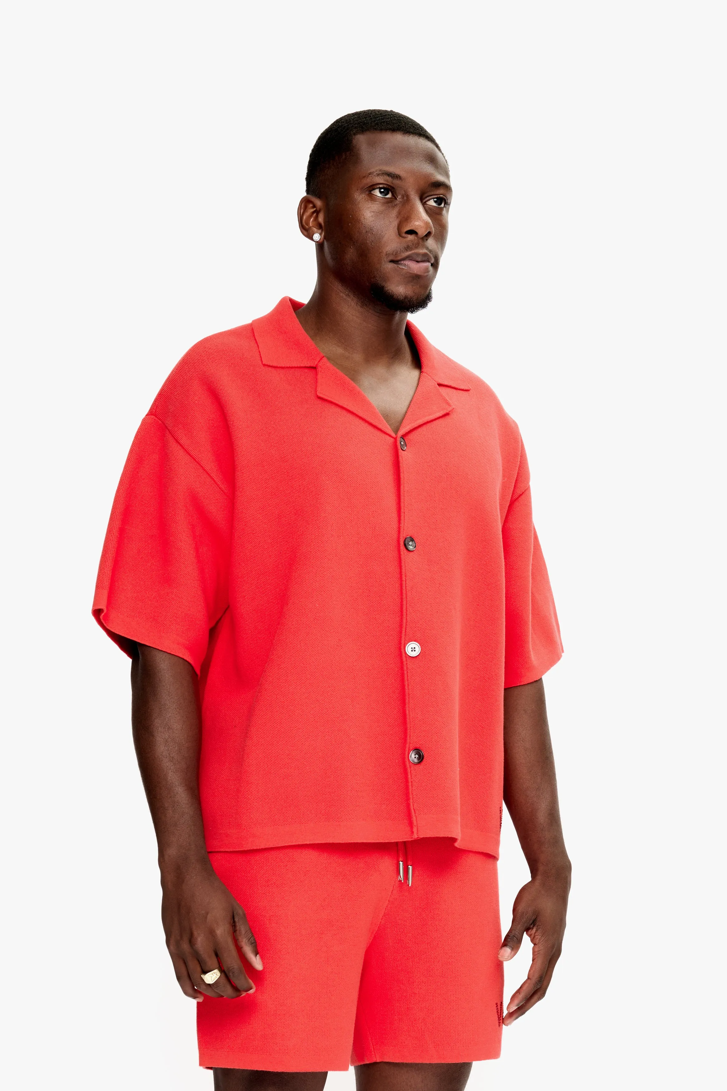 Dealbreaker Red Button Down sold by valabasas product image thumbnail 4