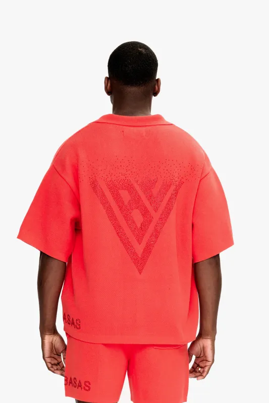 Dealbreaker Red Button Down sold by valabasas