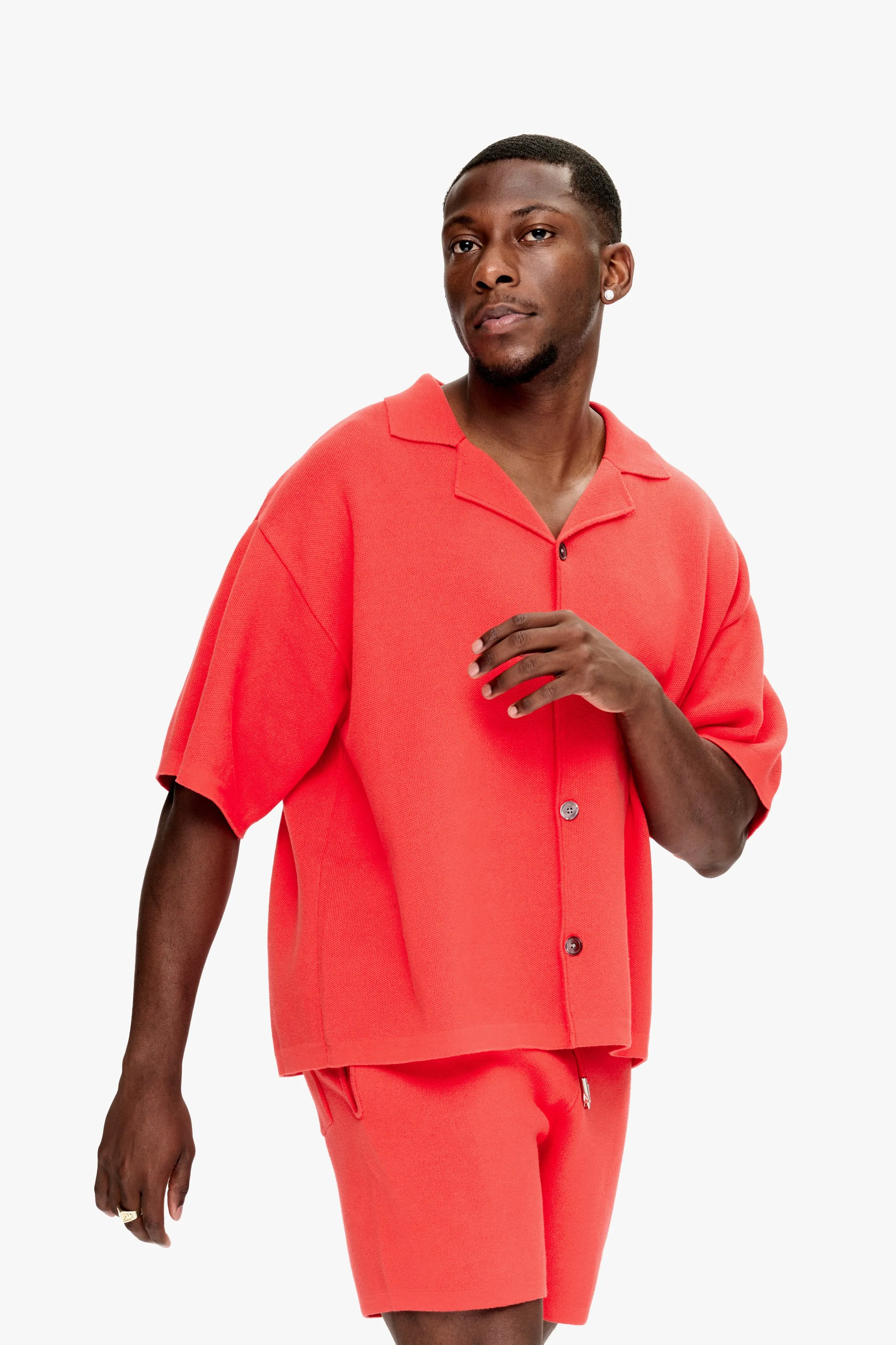 Dealbreaker Red Button Down sold by valabasas product image thumbnail 3
