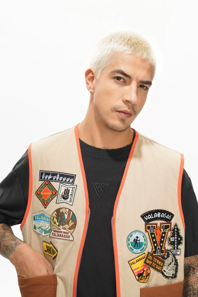 Lantern Tan Vest sold by valabasas product image thumbnail 3