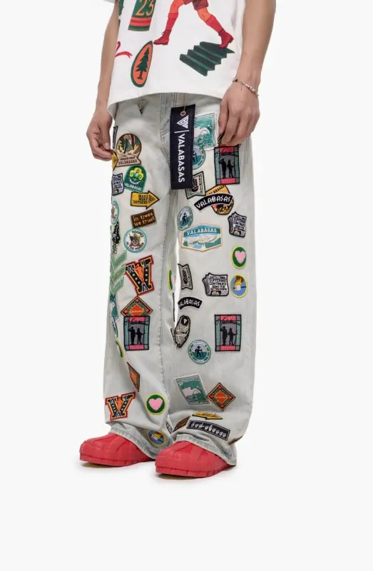 Sierra Baggy Light Wash made by valabasas