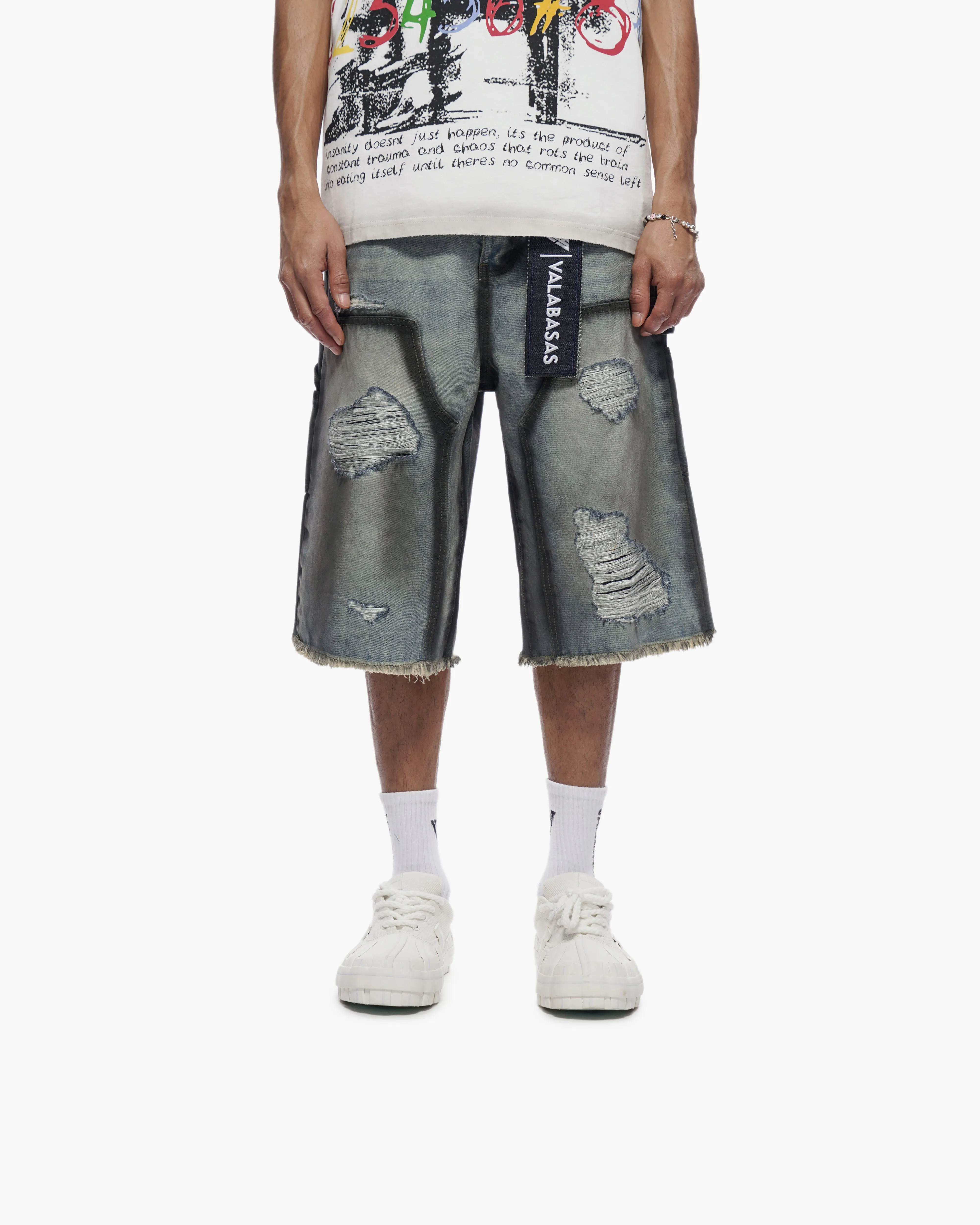 Revolt Dirty Lt. Blue Jorts sold by valabasas product image thumbnail 2