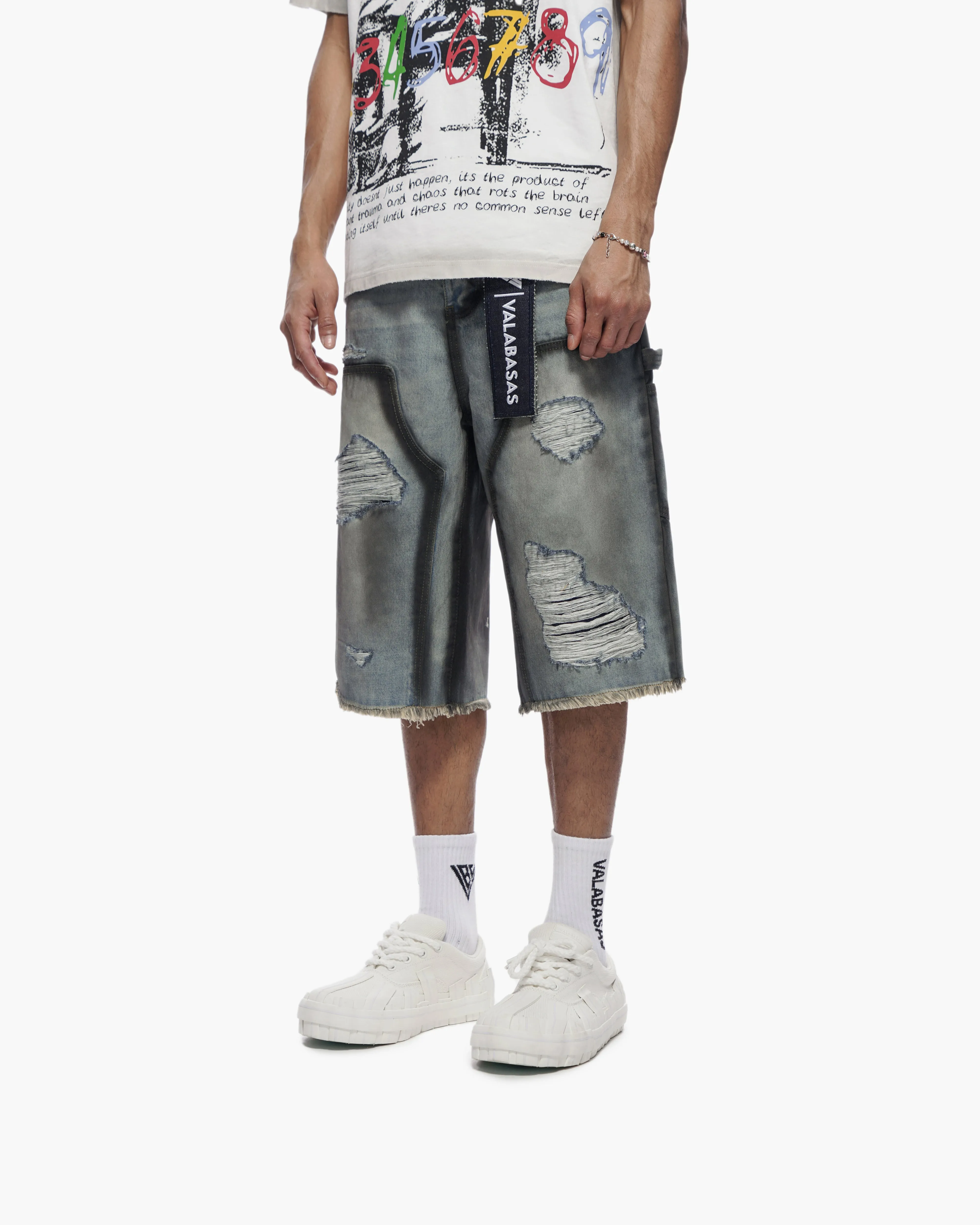 Revolt Dirty Lt. Blue Jorts sold by valabasas product image thumbnail 3