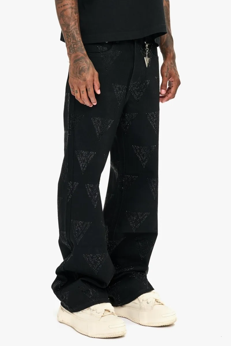 Showing Jet Black Baggy Jean sold by valabasas product image thumbnail 3