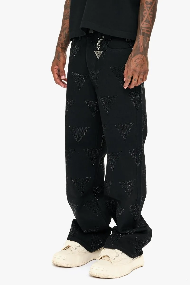 Showing Jet Black Baggy Jean sold by valabasas product image thumbnail 5