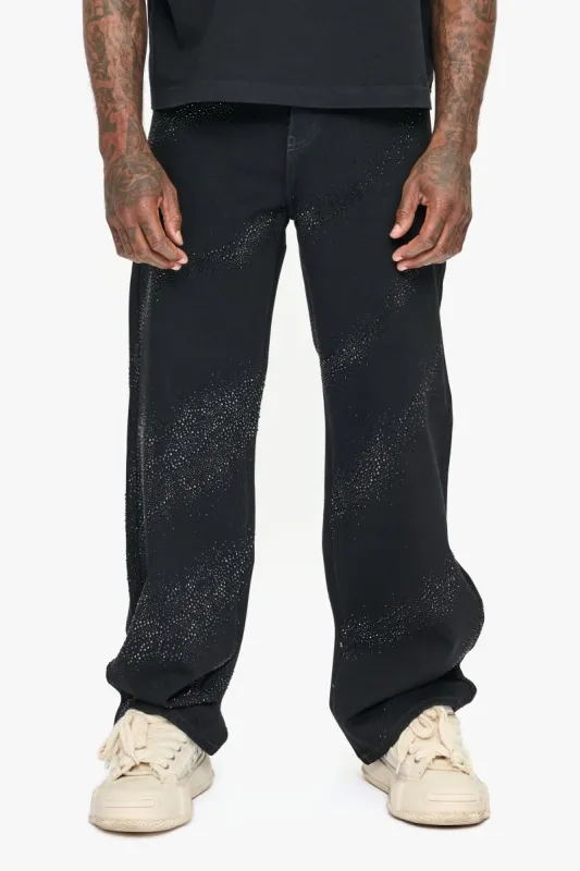 Sape Black Baggy Jean made by valabasas