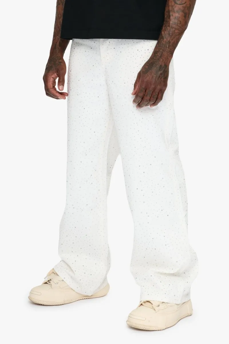 Convince White Baggy Jean sold by valabasas product image thumbnail 4