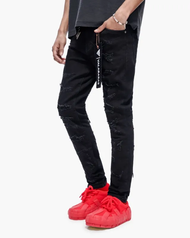 Edge Jet Black Skinny made by valabasas