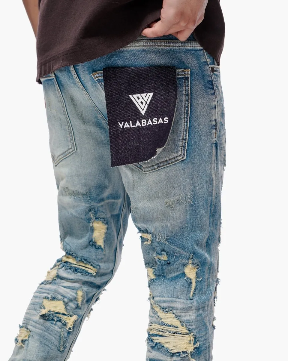 Edge Light Blue Wash Skinny sold by valabasas product image thumbnail 3