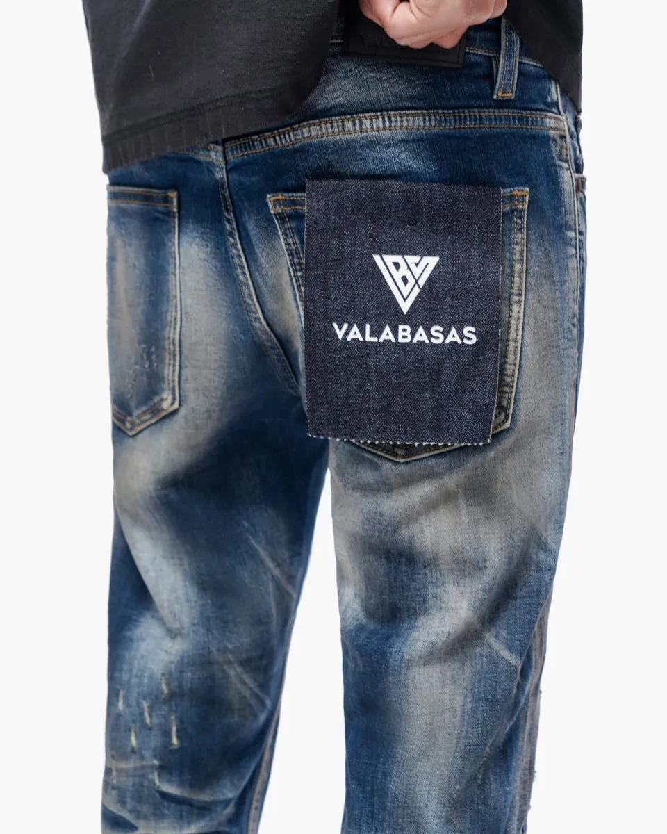 Leader Dark Blue Wash Skinny sold by valabasas product image thumbnail 3