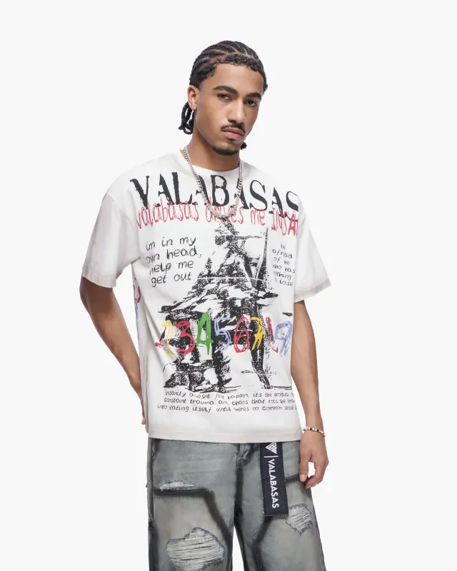 Insane Tee White made by valabasas