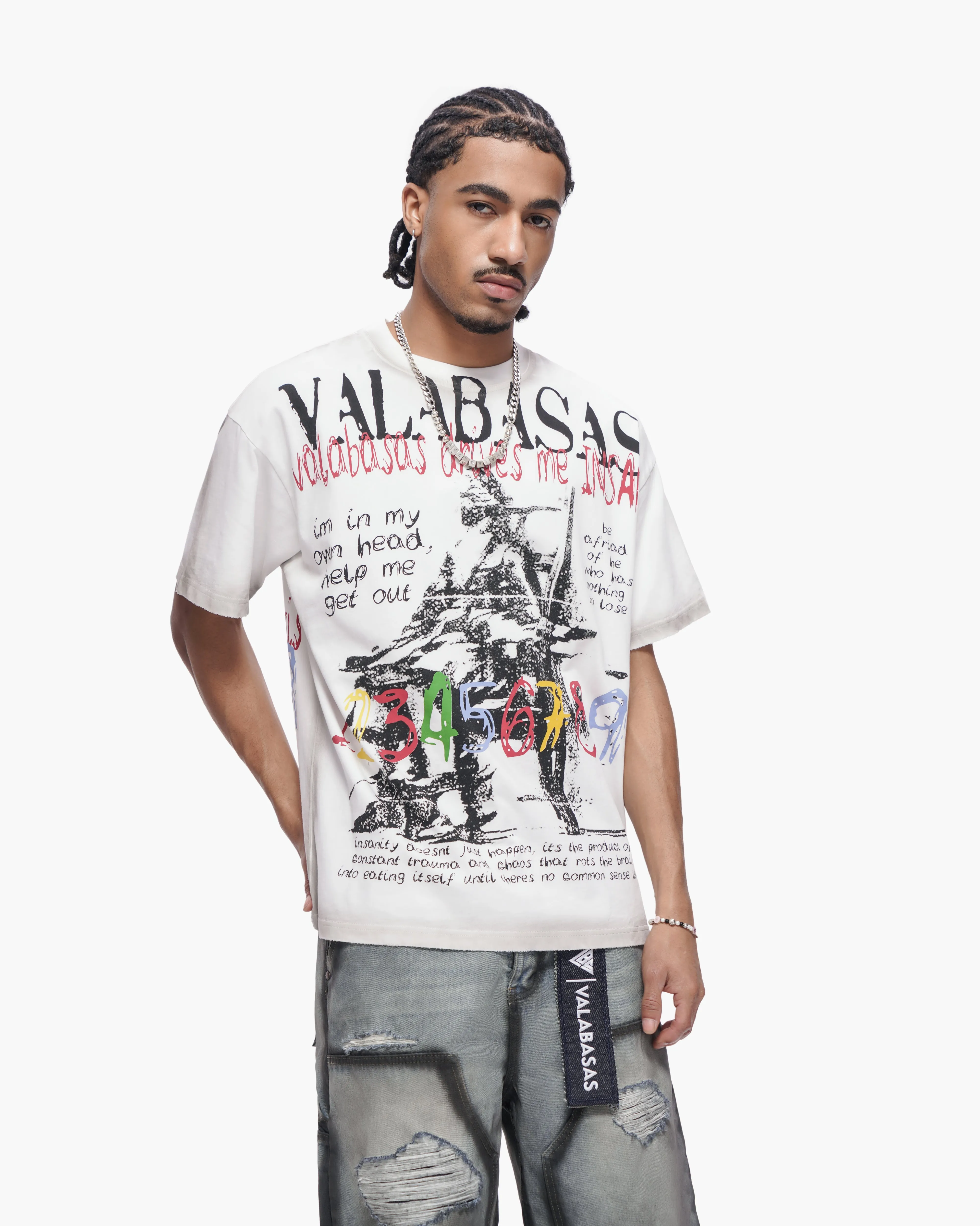 Insane Tee White sold by valabasas