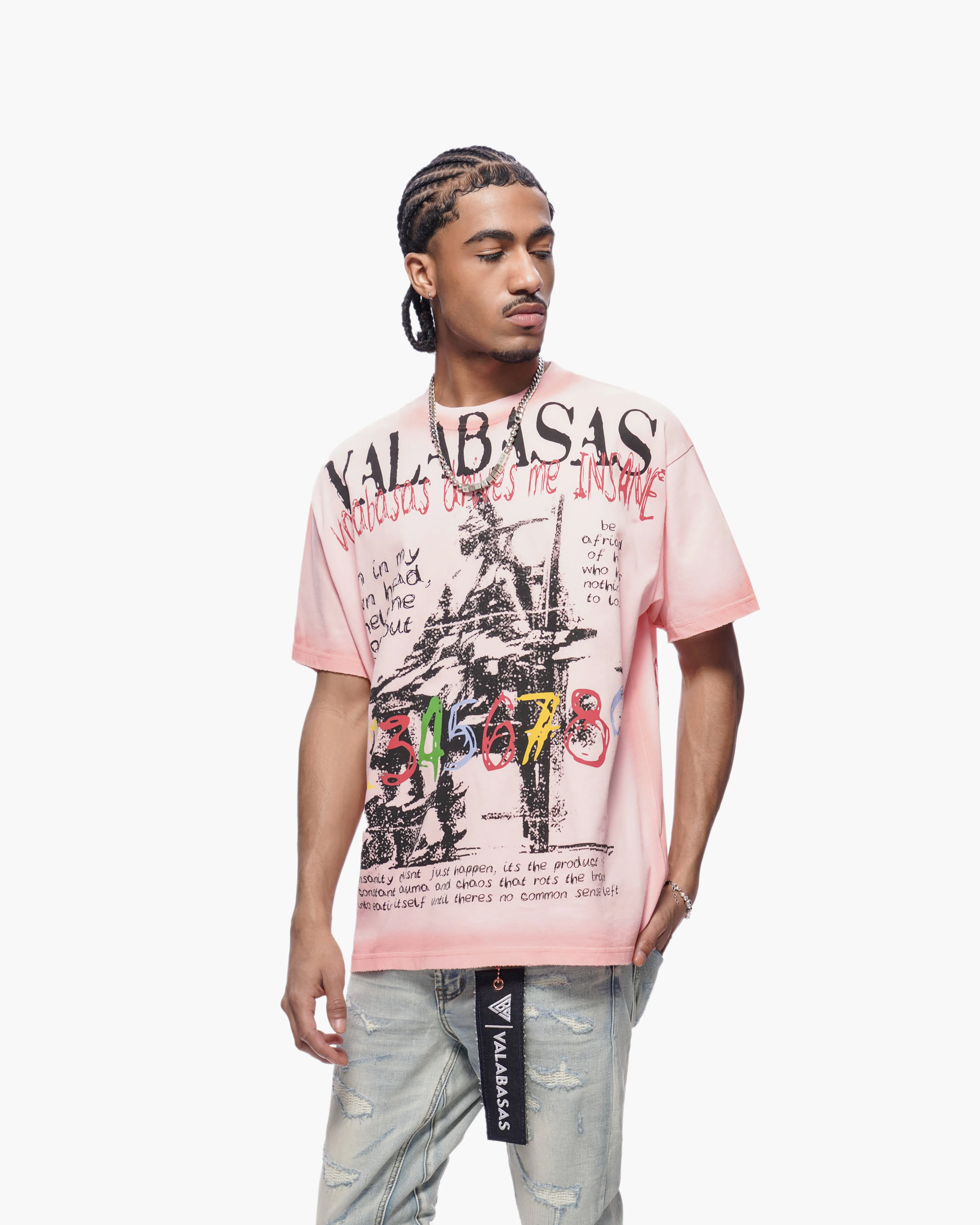 Insane Tee Pink sold by valabasas product image thumbnail 4