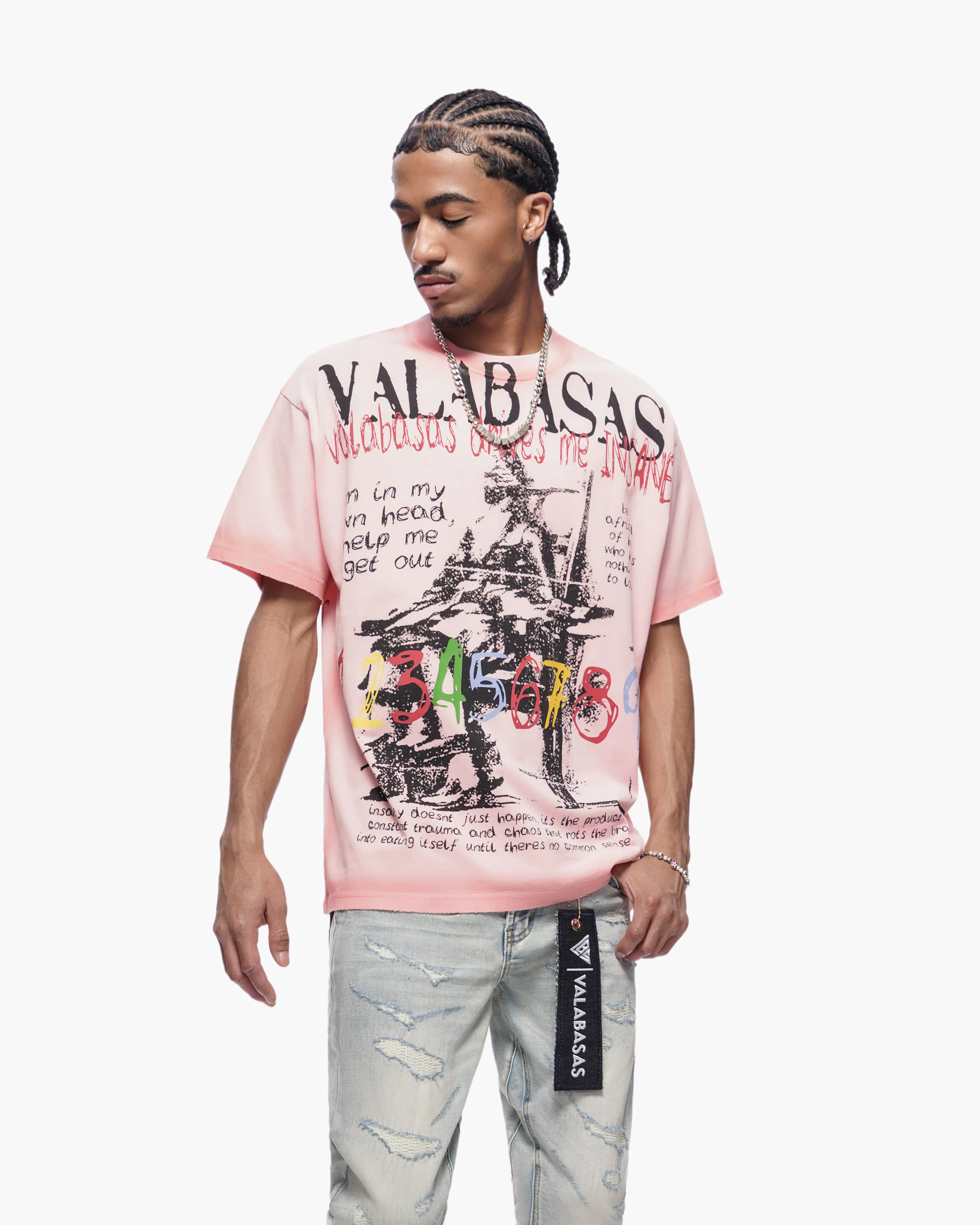 Insane Tee Pink sold by valabasas product image thumbnail 3