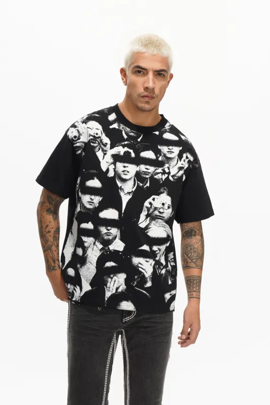 Cluster Tee Black made by valabasas