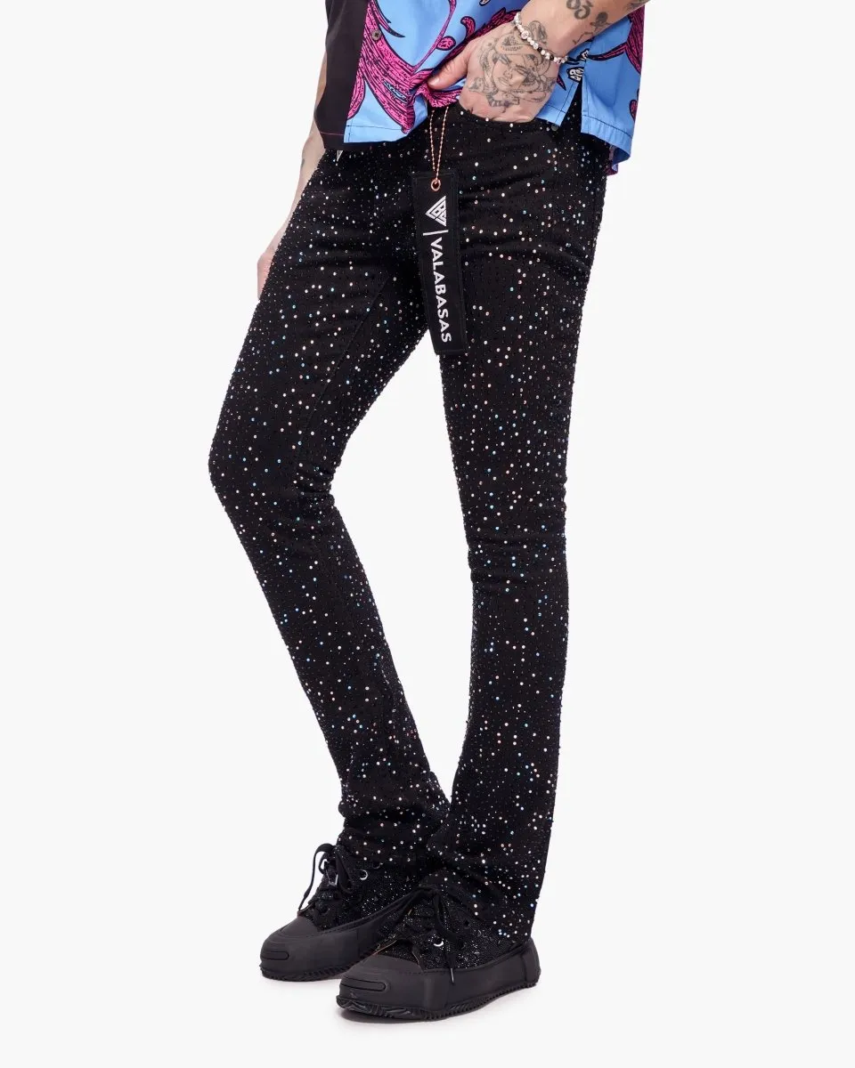 Provide Stacked Jet Black Jeans sold by valabasas product image thumbnail 2