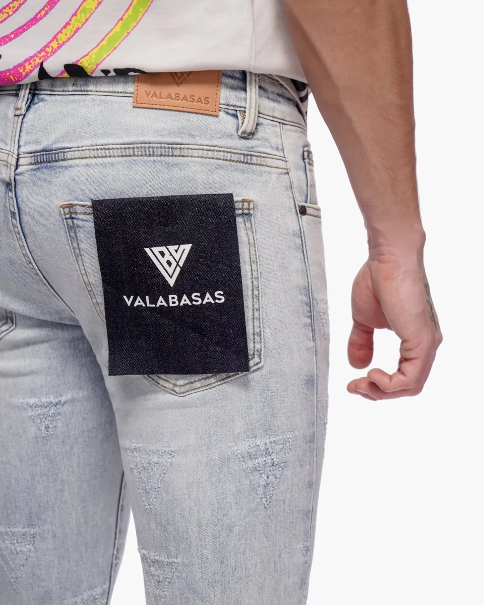 Iso Skinny Light Blue Wash Jean sold by valabasas product image thumbnail 4