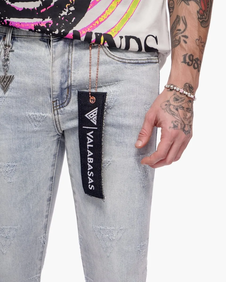 Iso Skinny Light Blue Wash Jean sold by valabasas product image thumbnail 3