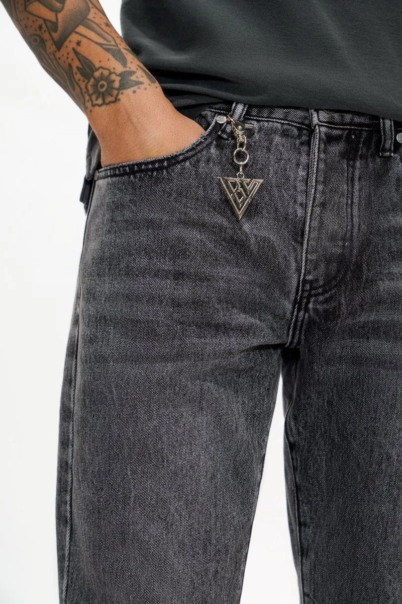 Different Straight Fit Jeans Grey sold by valabasas product image thumbnail 5