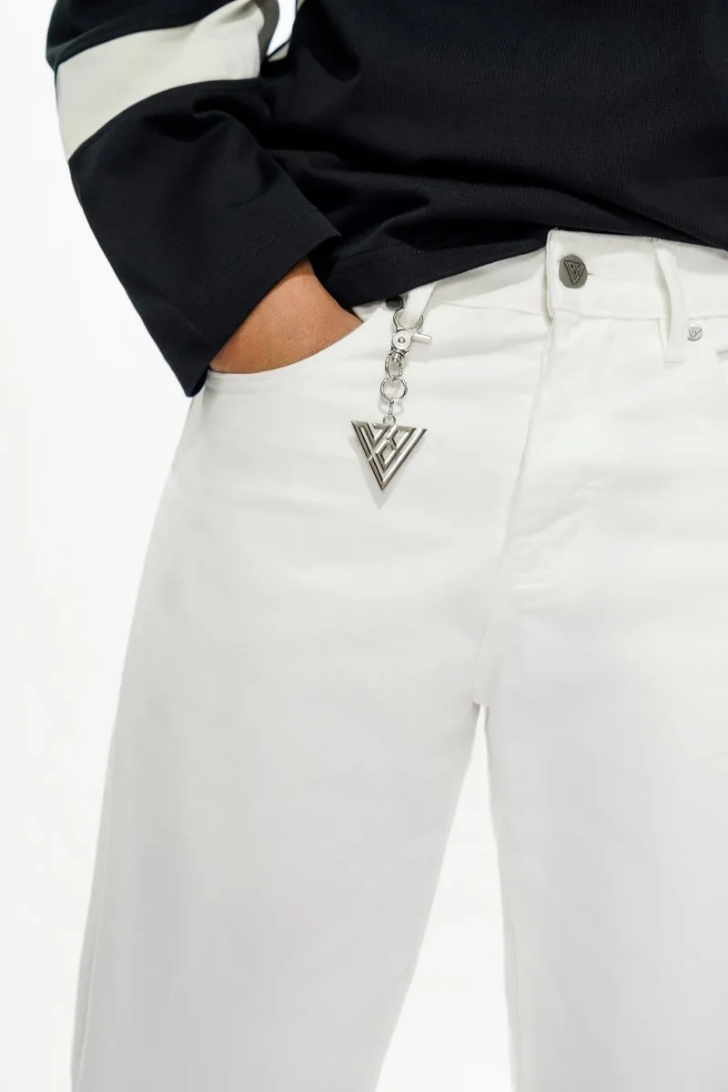 Different Straight Fit Jeans White sold by valabasas product image thumbnail 3