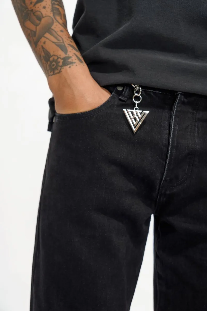 Different Straight Fit Jeans Black sold by valabasas product image thumbnail 3