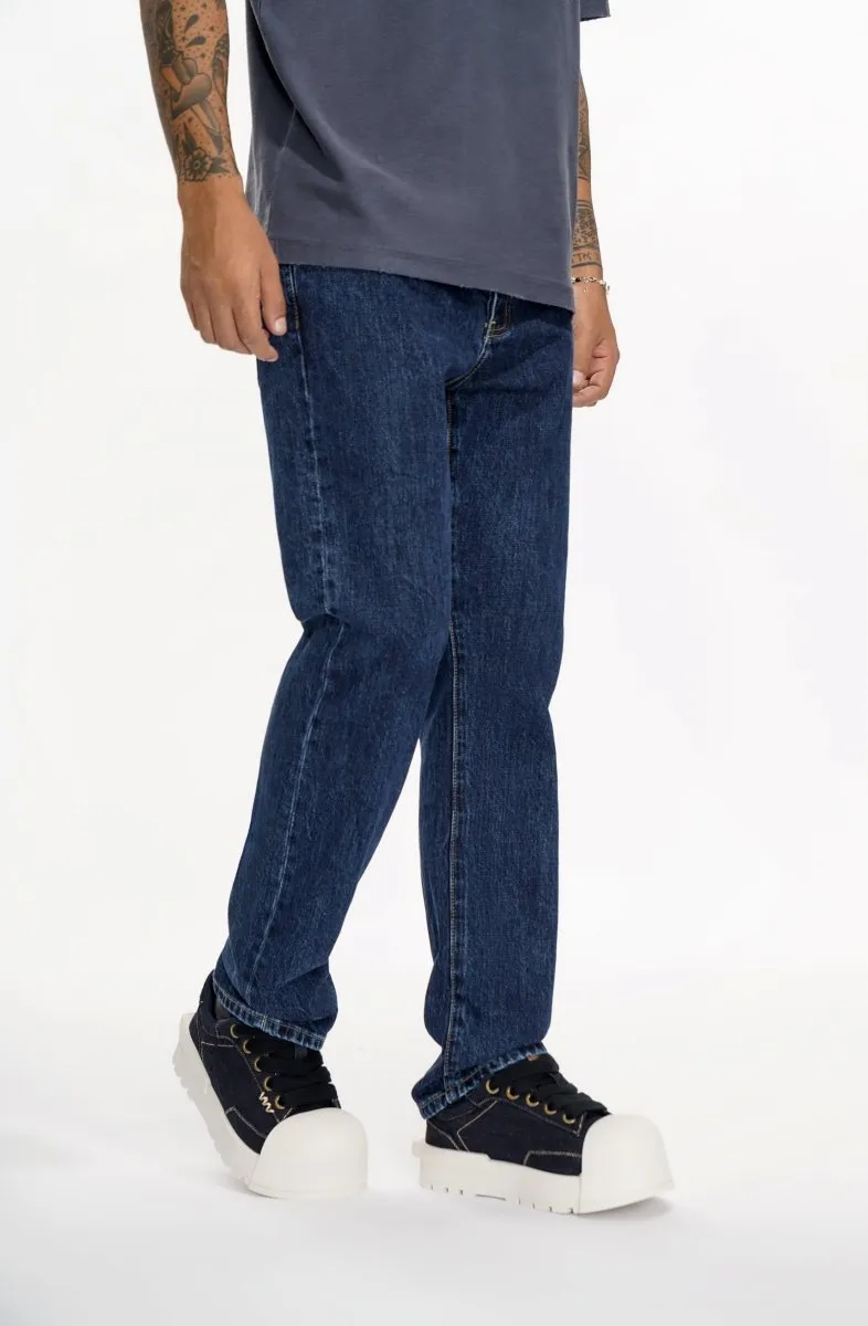 Different Straight Fit Jeans Denim Blue sold by valabasas