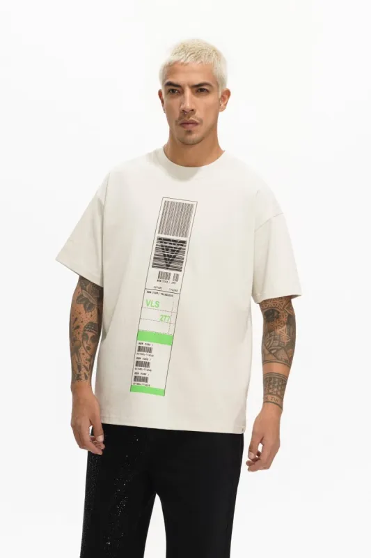 Baggage Claim Tee Cream made by valabasas