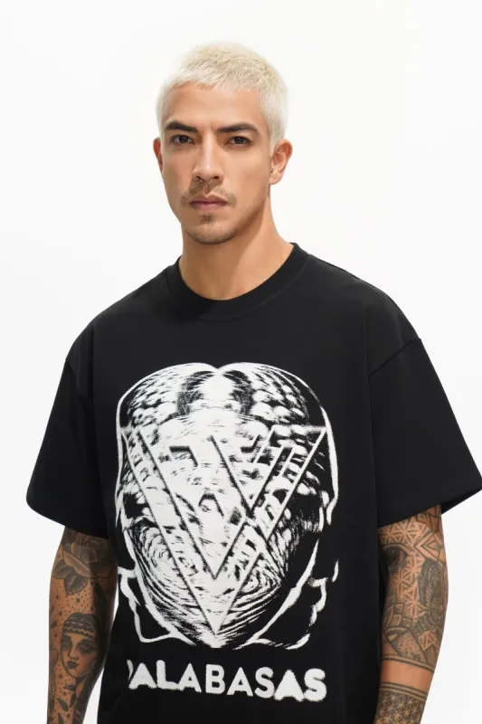 Mental Tee Black made by valabasas