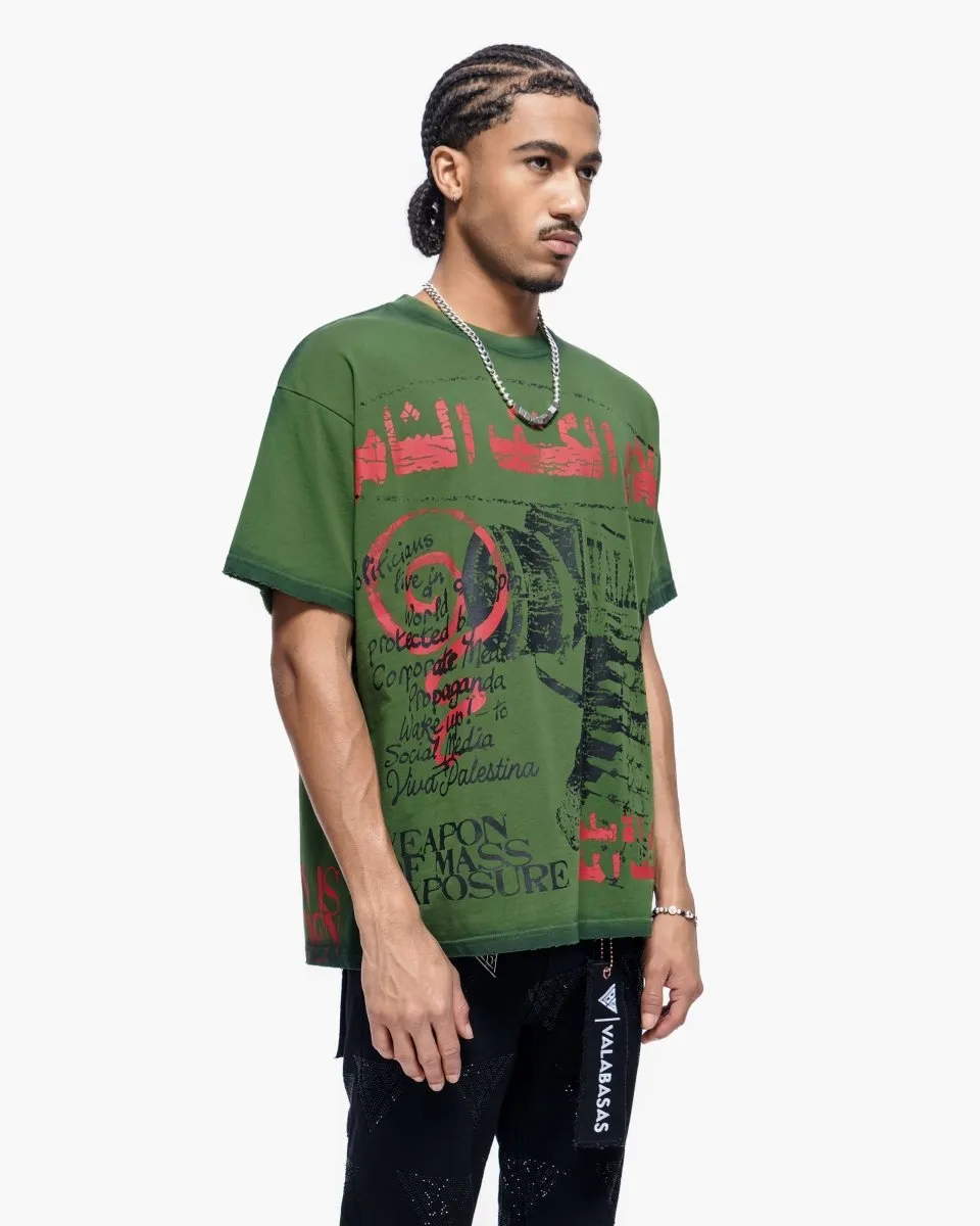 Weapons Tee Green sold by valabasas product image thumbnail 4