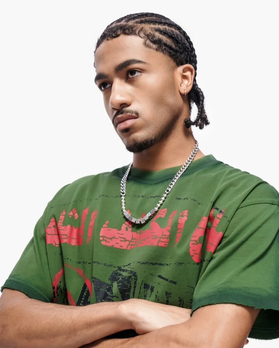 Weapons Tee Green sold by valabasas product image thumbnail 3