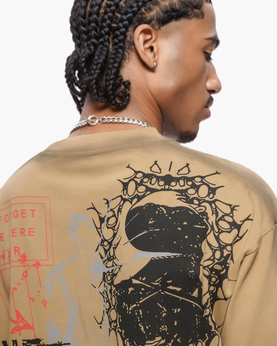 Escape Tee Khaki sold by valabasas product image thumbnail 3