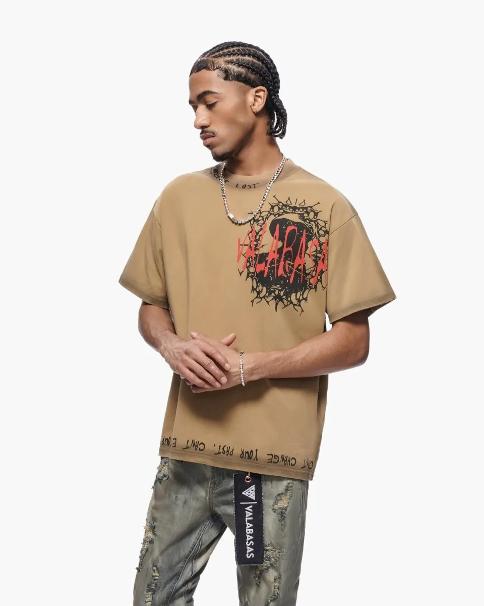 Escape Tee Khaki sold by valabasas product image thumbnail 4