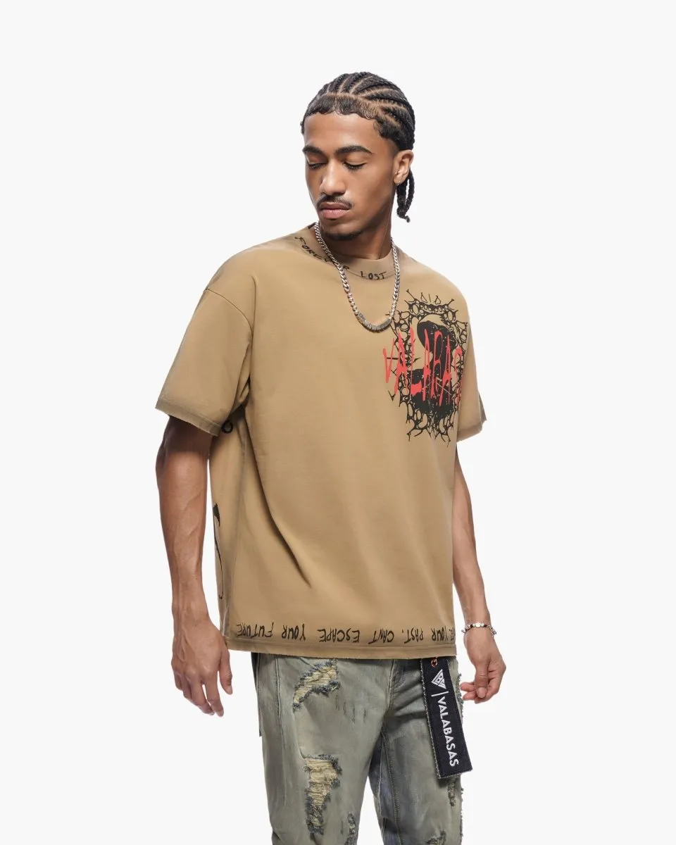 Escape Tee Khaki sold by valabasas product image thumbnail 2
