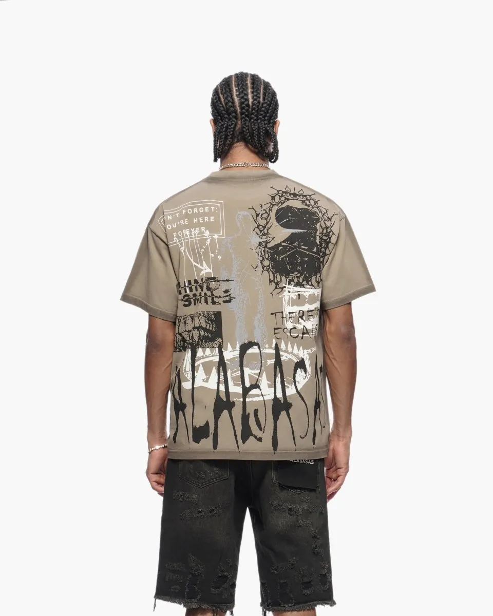 Escape Tee Grey sold by valabasas product image thumbnail 3
