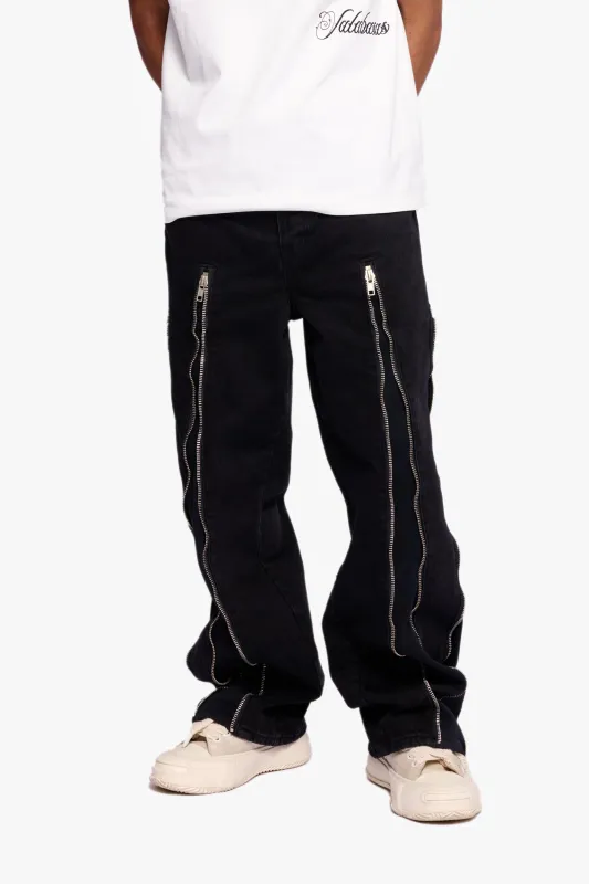 Tarnish Baggy Black Black made by valabasas