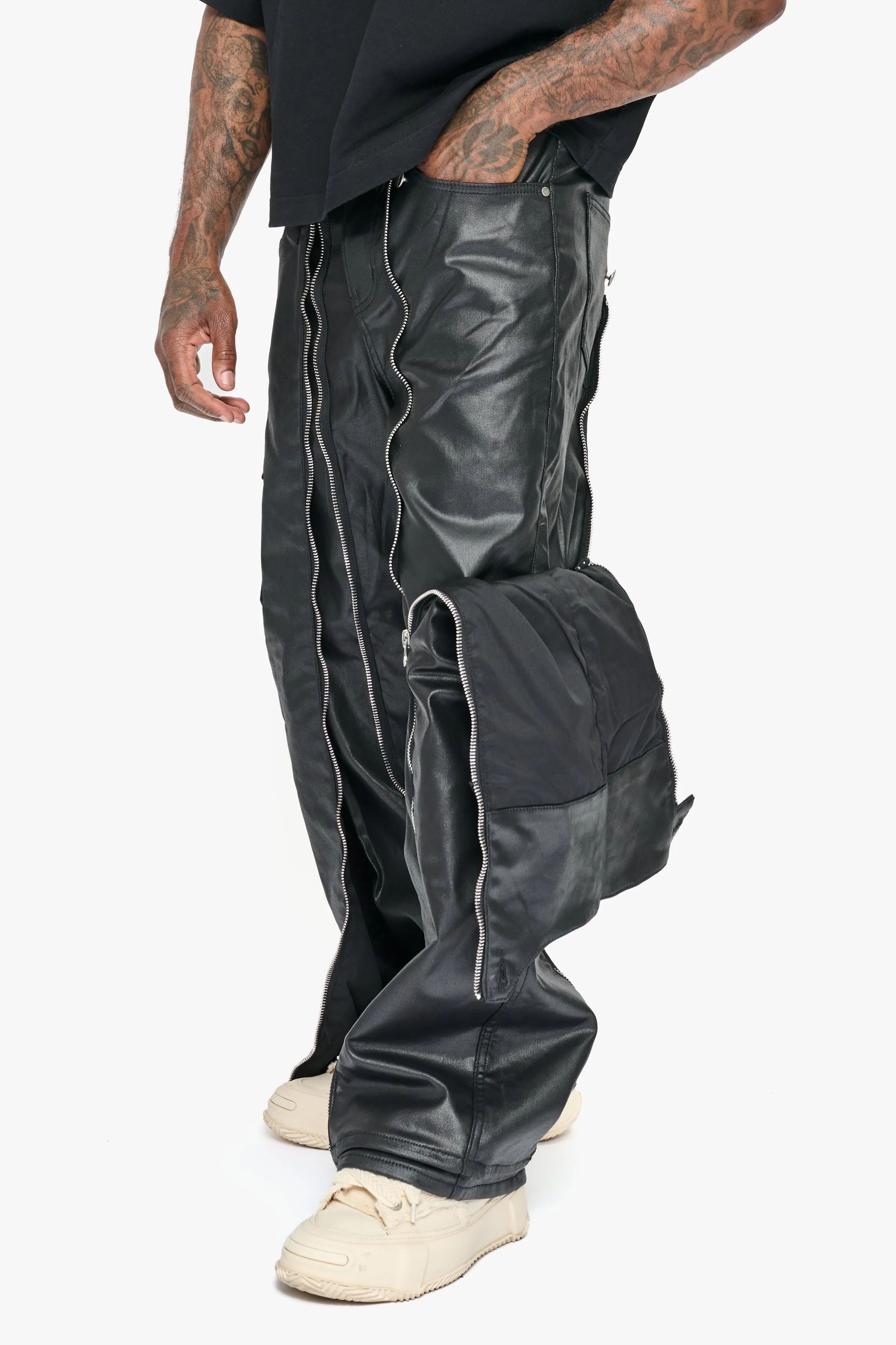 Stock Baggy Waxed Black sold by valabasas product image thumbnail 2