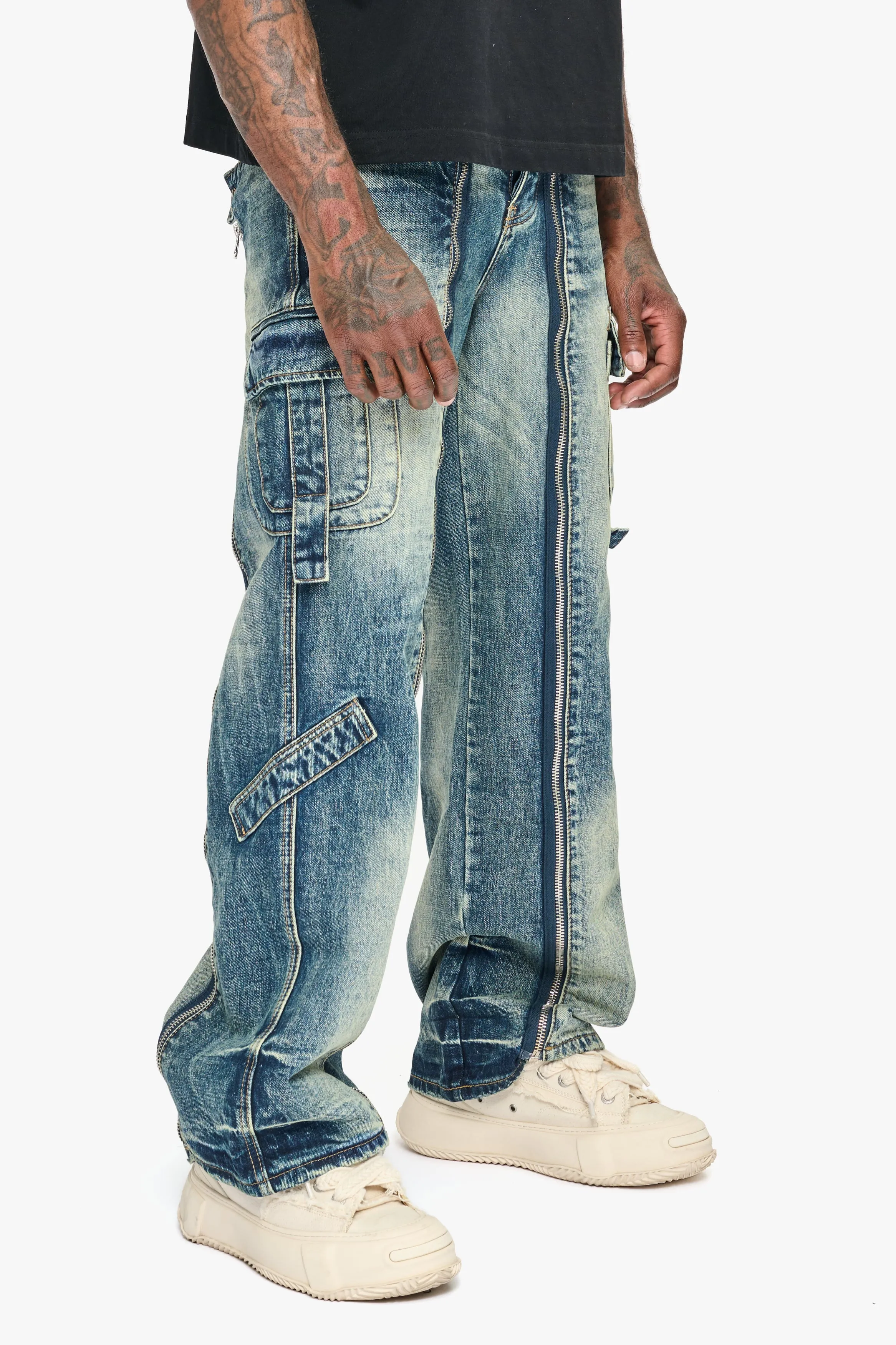 Stock Baggy Vintage Blue sold by valabasas product image thumbnail 2