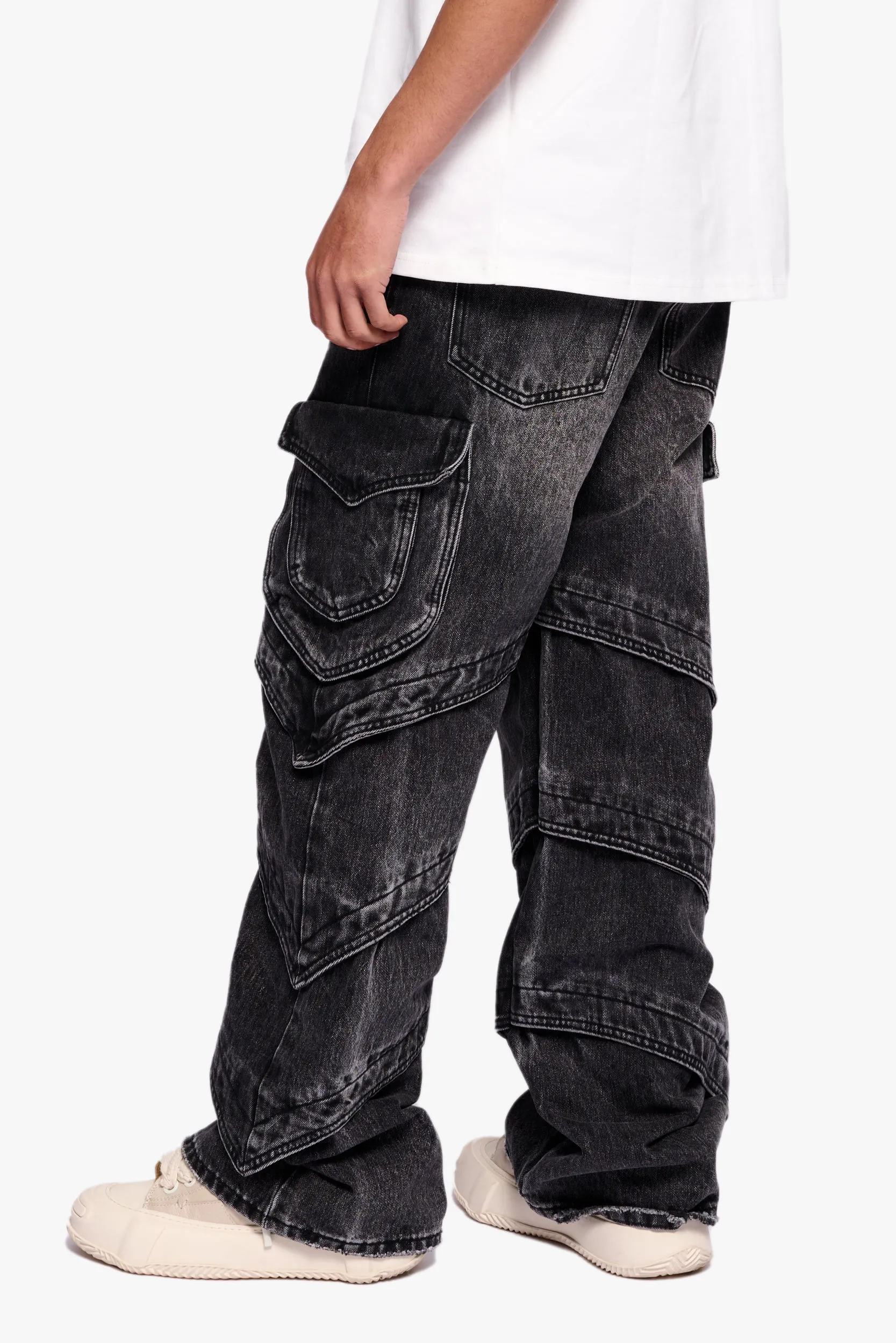 Rivet Baggy Dark Grey sold by valabasas product image thumbnail 2