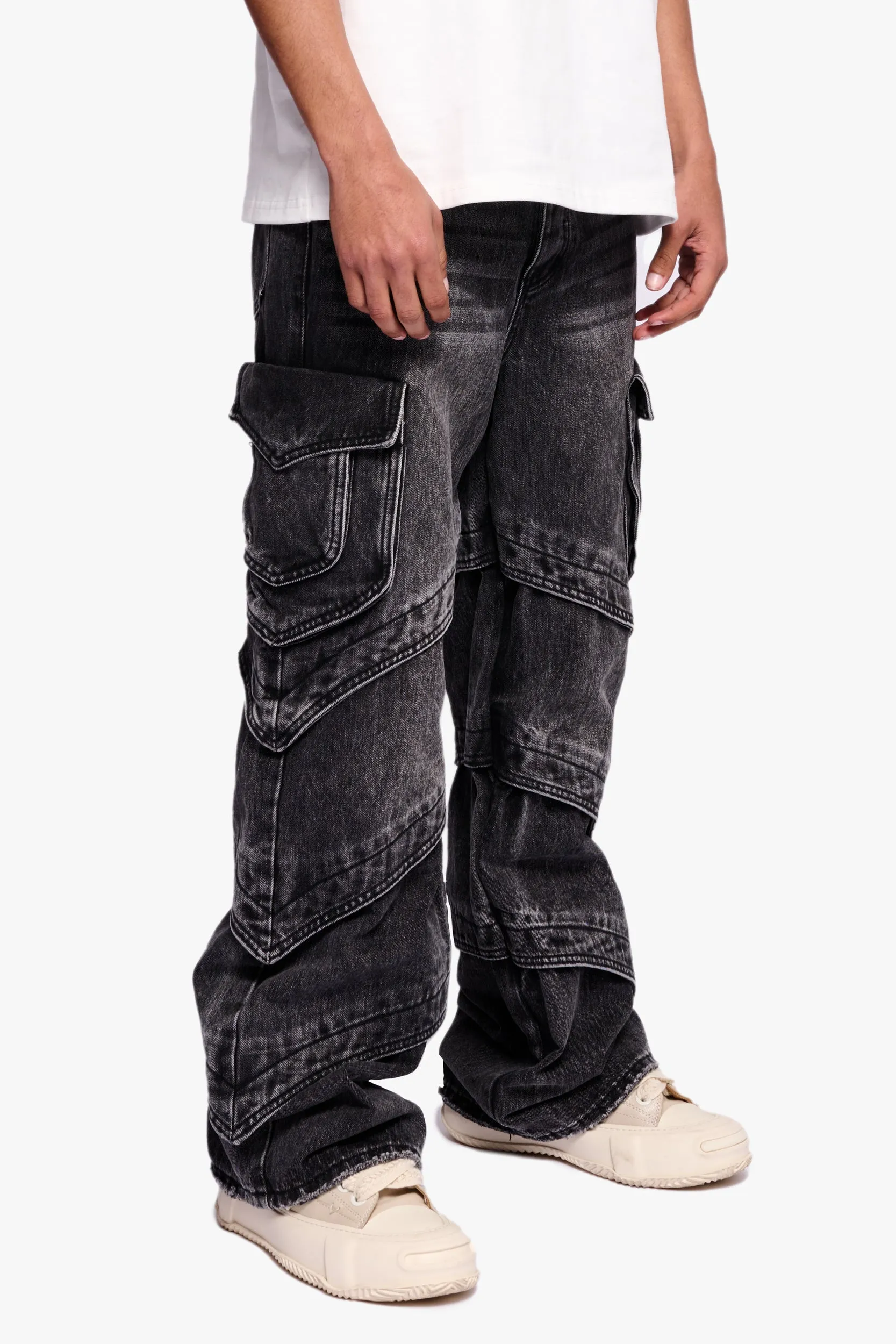 Rivet Baggy Dark Grey sold by valabasas product image thumbnail 5