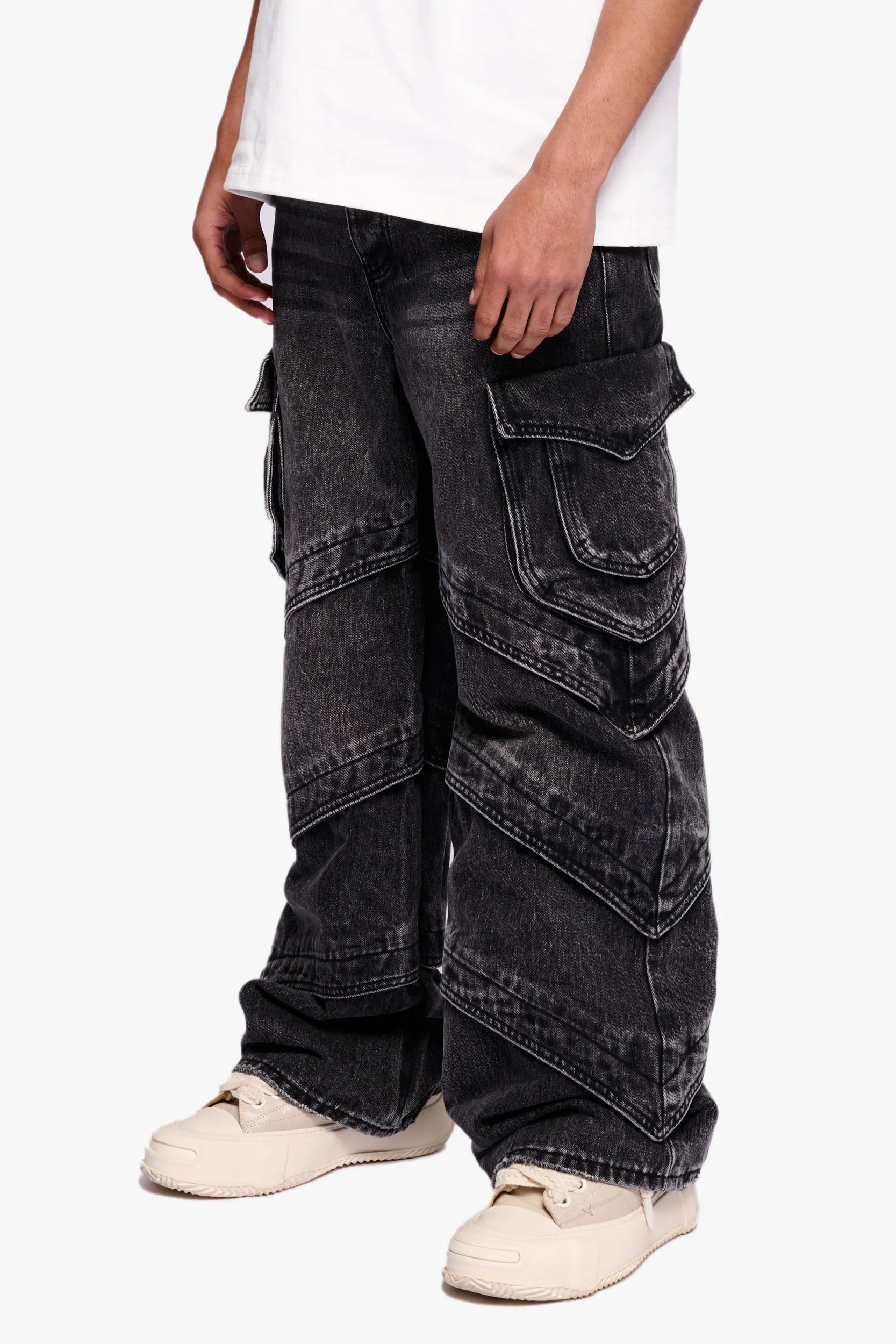 Rivet Baggy Dark Grey sold by valabasas product image thumbnail 4