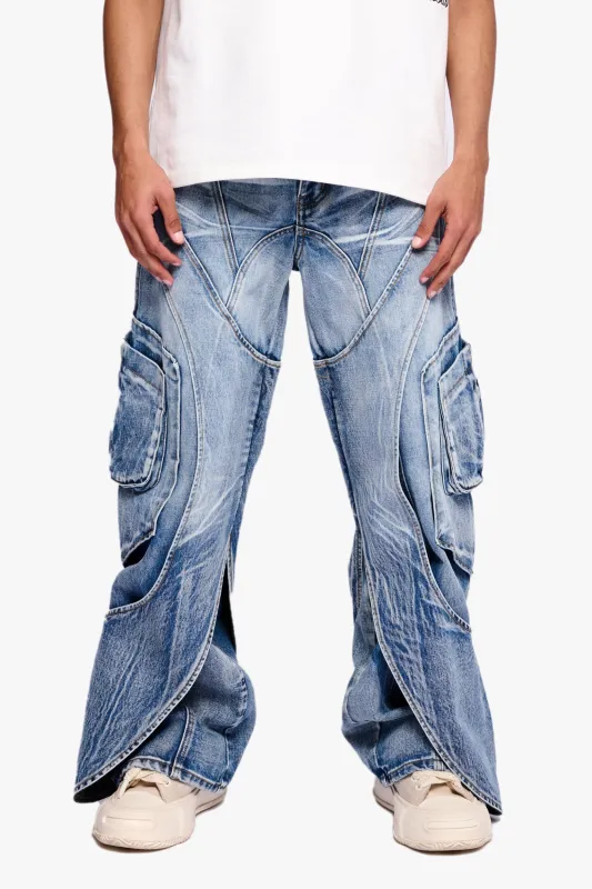 Guts Baggy Blue Wash made by valabasas