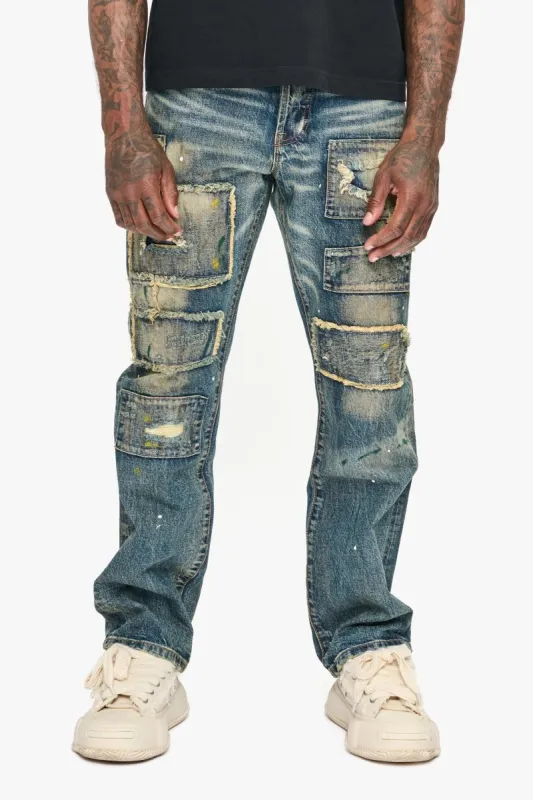 Gaz Straight Dark Vintage Washed made by valabasas